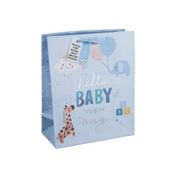 Gavepose til barnedåb eller baby shower - Hello Baby Boy
