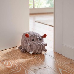 Dørstopper med flodhesten Hippo